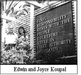 Edwin and Joyce Koupal